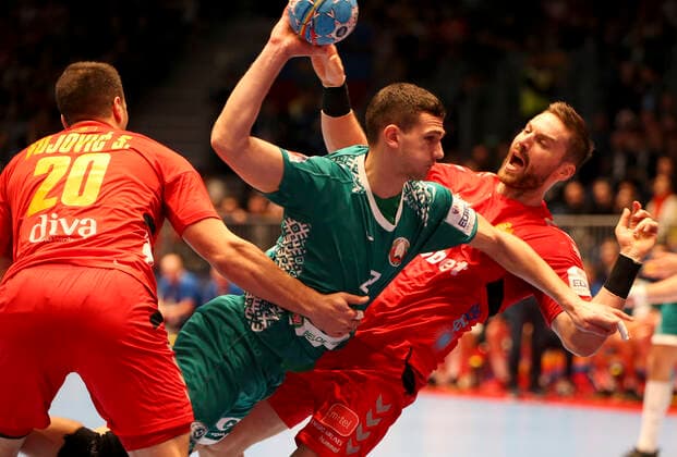 Handball EM, Montenegro - Belarus