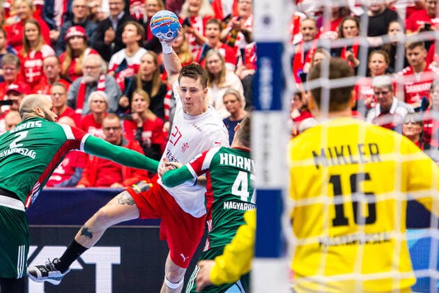 Handball EM, Denmark - Hungary