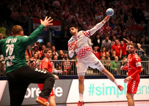 Handball EM, Serbia - Croatia