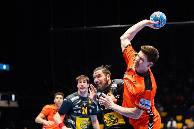 Handball EM, Netherlands - Spain