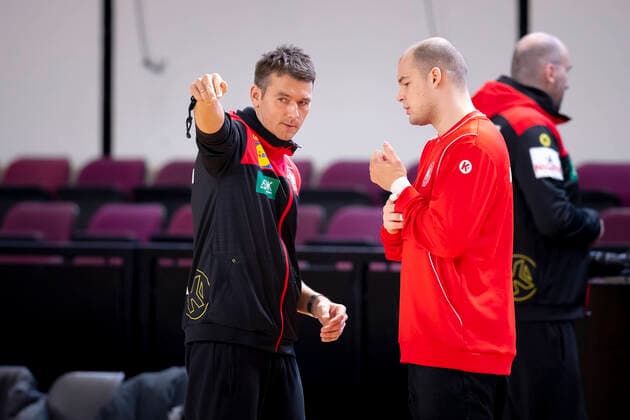 Handball EM, National Team Germany Training