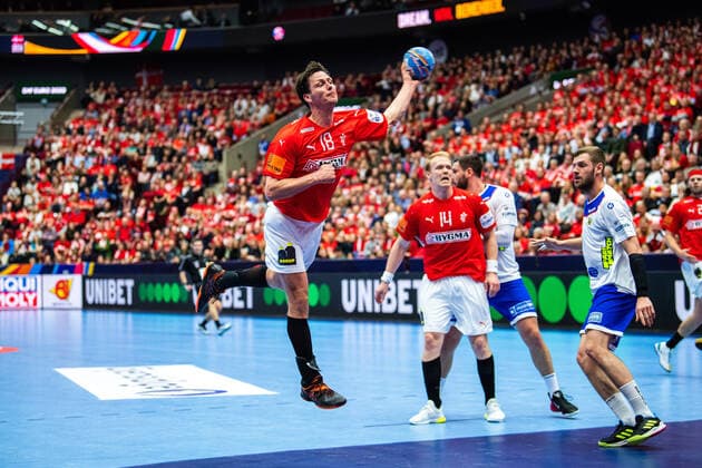 Handball EM, Russia - Denmark