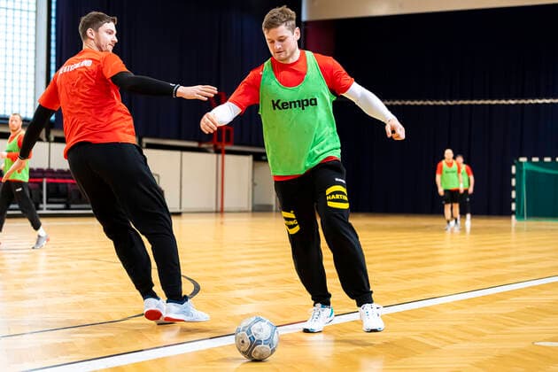 Handball EM, Germany National Team Training