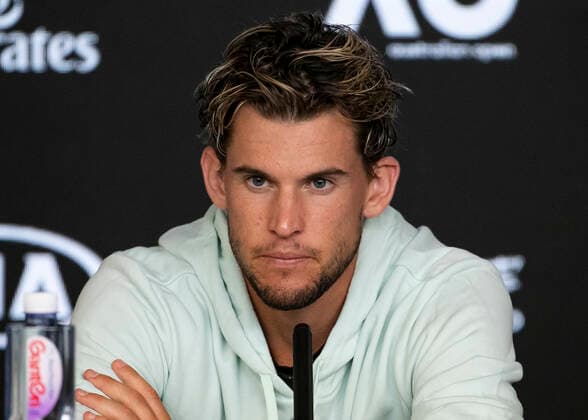 Tennis, Australian Open, Dominic Thiem Press appointment
