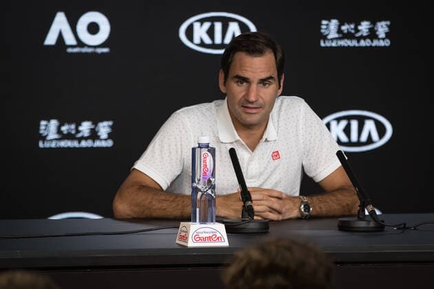 Tennis, Australian Open, Roger Federer press conference