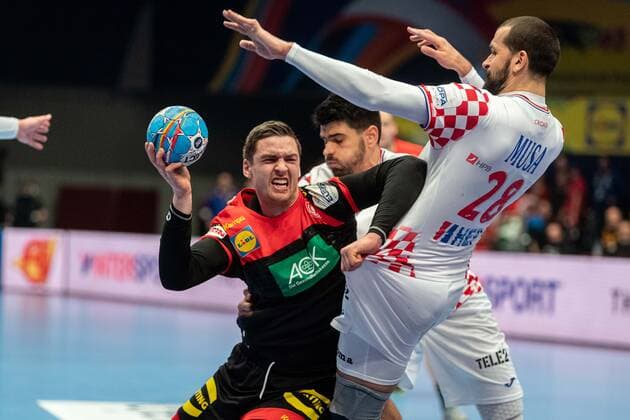 Handball EM, Croatia - Germany