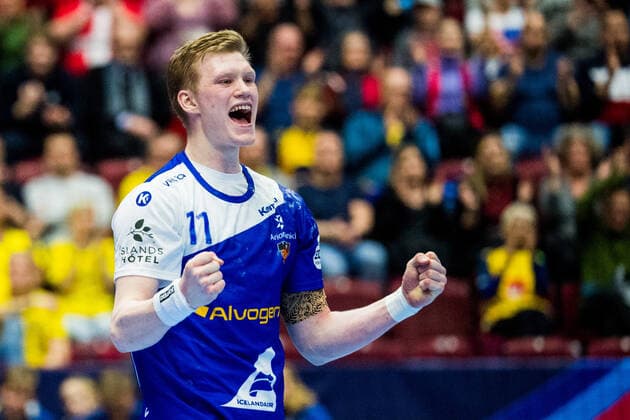 Handball, EM, Portugal - Iceland