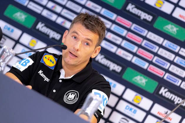 Handball, EM, National Team Germany Press conference