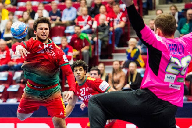 Handball, EM, Portugal - Slovenia