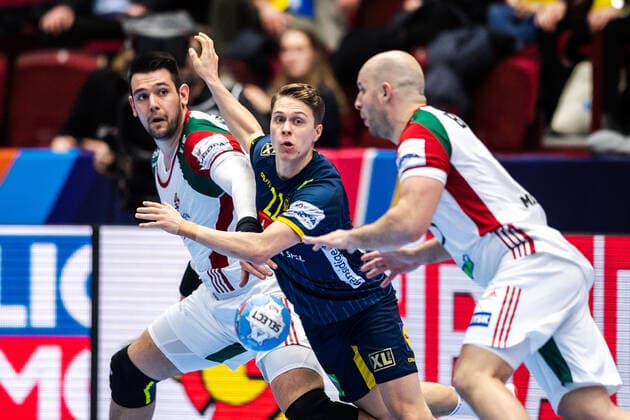 Handball, EM, Hungary - Sweden