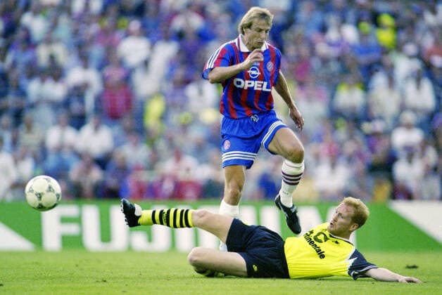 Football, History, FC Bayern Munich - Borussia Dortmund