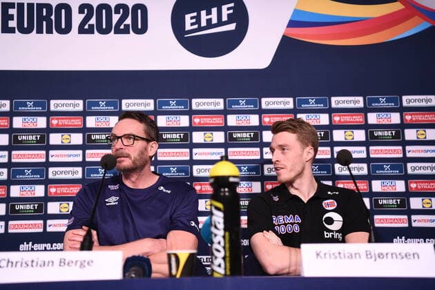 Handball EM, National Team Norway Press conference