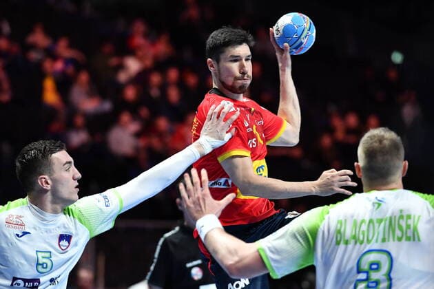 Handball, EM, Spain - Slovenia