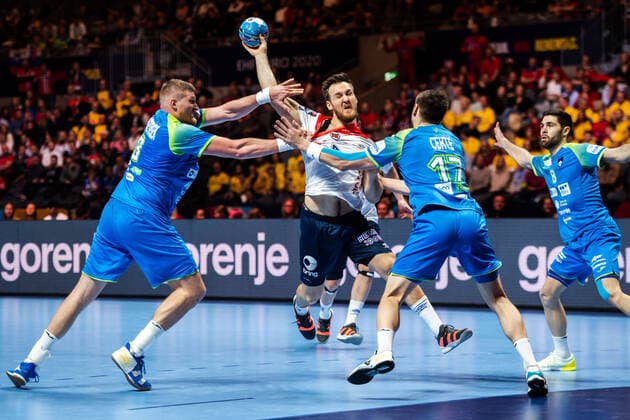 Handball EM, Norway - Slovenia