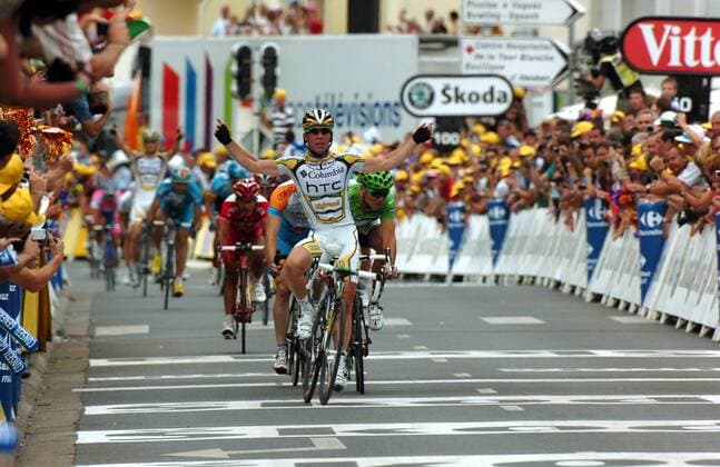 Cycling, Tour de France, Mark Cavendish wins the 10th stage