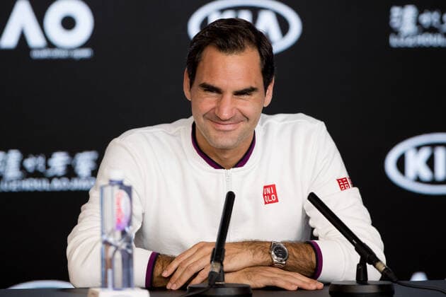 Tennis, Australian Open, Roger Federer press conference