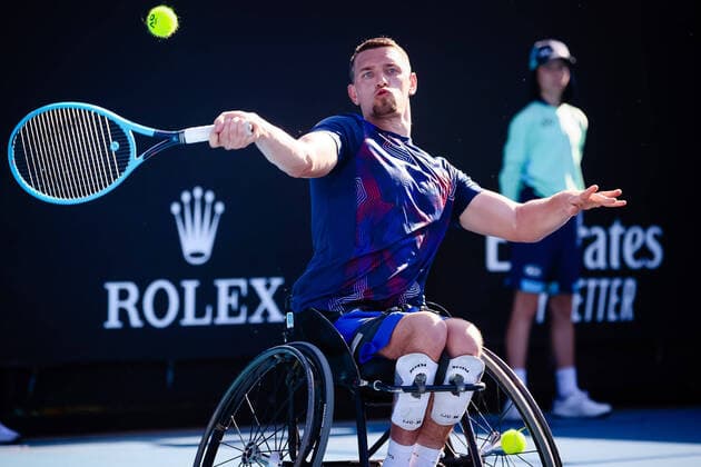 Australian Open, day 10, wheelchair tennis