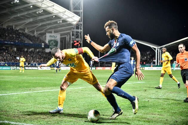 Football, Coupe de France, FC Pau - Paris St. Germain