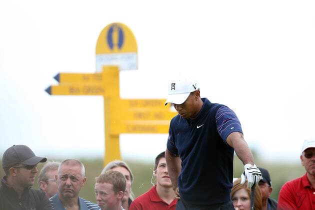 Golf, British Open Championship at Turnberry, Day 1