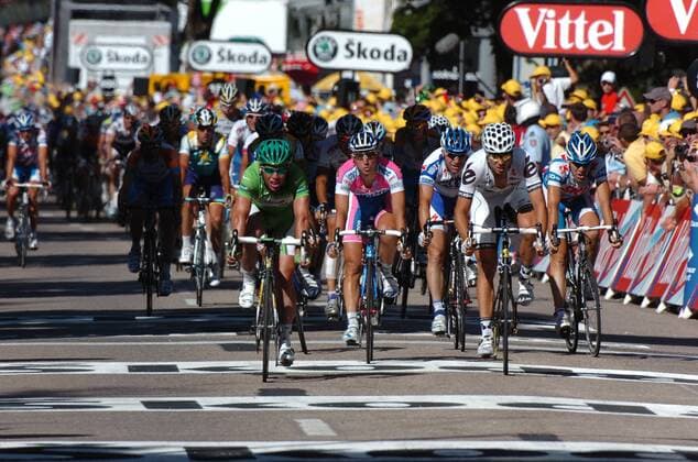 Cycling, Tour de France, Nicki Sörensen wins the 12th stage