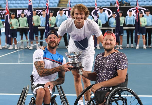 Australian Open, wheelchair tennis, doubles, final