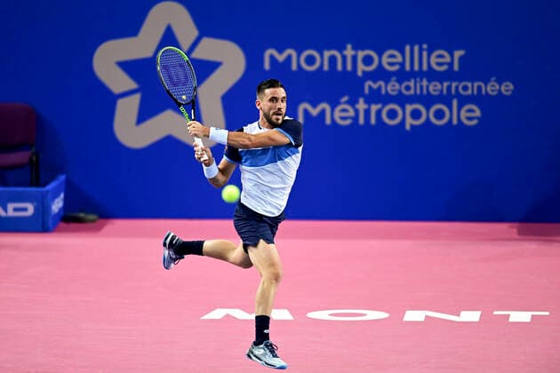 Tennis, ATP tournament in Montpellier