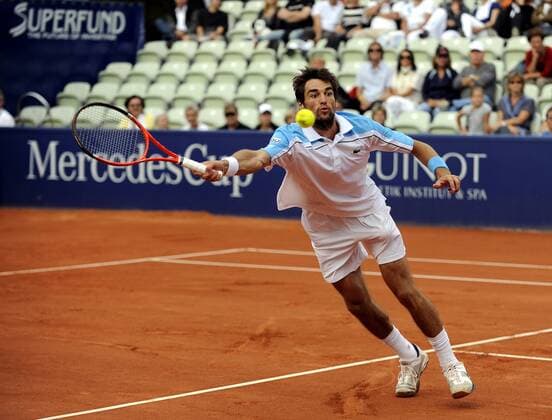 Tennis, ATP Tour, Jeremy Chardy wins the 2009 Mercedes Cup in Stuttgart