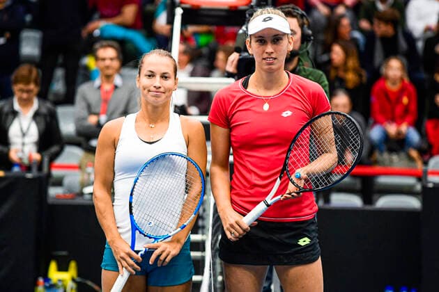 Tennis, Fed Cup, Belgium - Kazakhstan