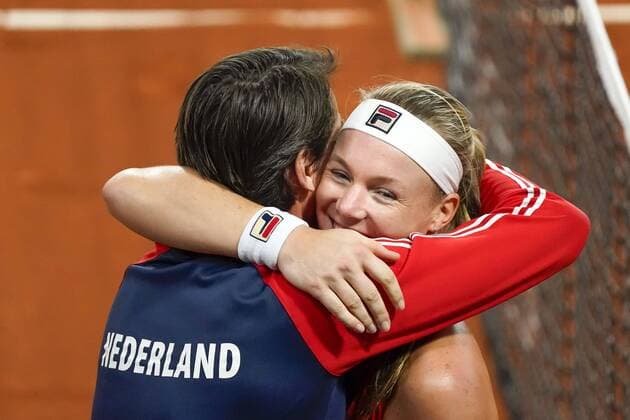 Tennis, Fed Cup, Netherlands - Belarus