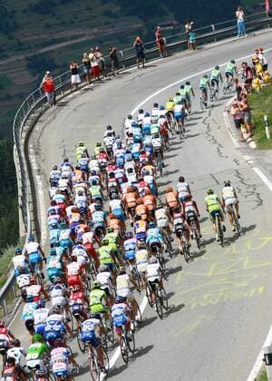 Cycling, Tour de France, Mikel Astarloza wins the 16th stage