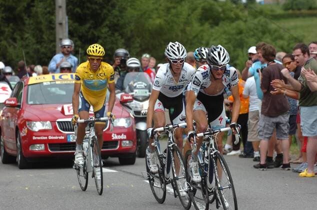 Cycling, Tour de France, Fränk Schleck wins 17th stage