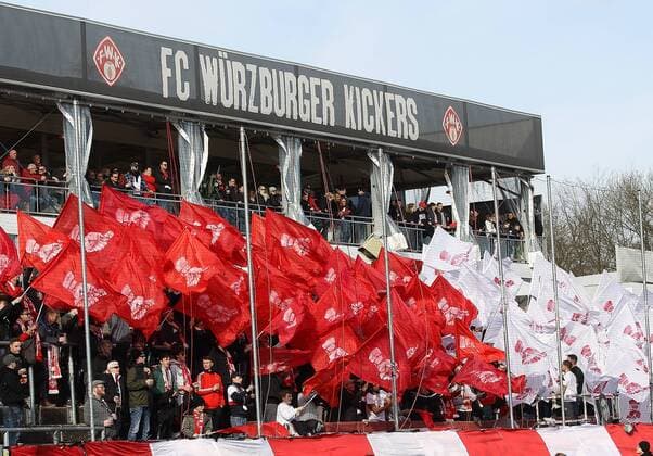 football, stadium history Würzburger Kickers