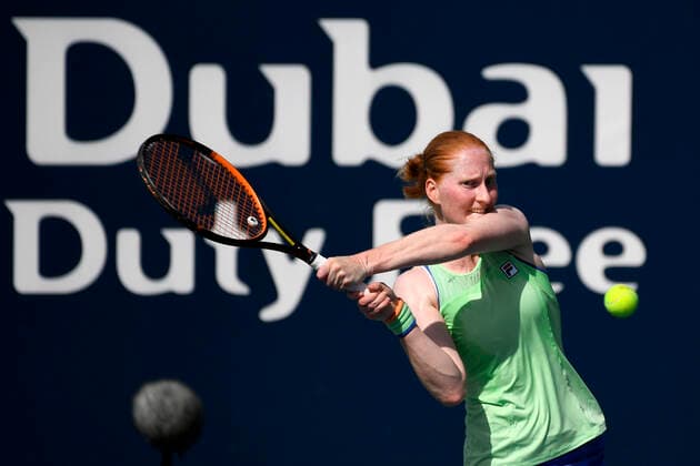 Tennis, WTA tournament in Dubai
