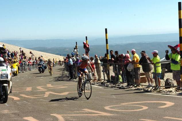 Cycling, Tour de France, Juan Manuel Garate wins 20th stage on Mont Ventoux