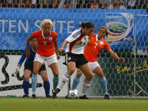 Football, Women, International, Germany - Netherlands 6:0