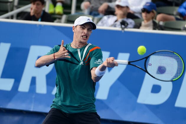 Tennis, ATP tournament in Delray Beach