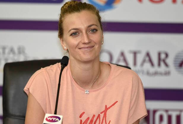 Tennis, WTA tournament in Doha, press conference