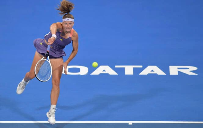 Tennis WTA tournament in Doha
