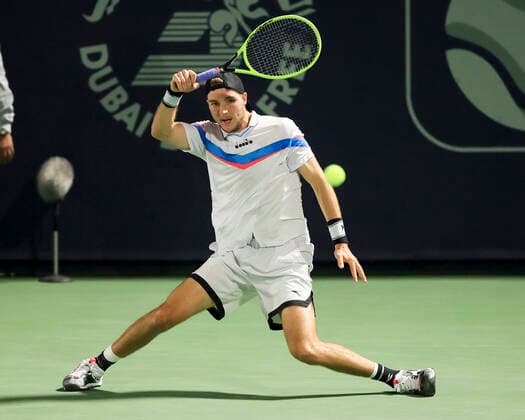 Tennis, ATP tournament in Dubai