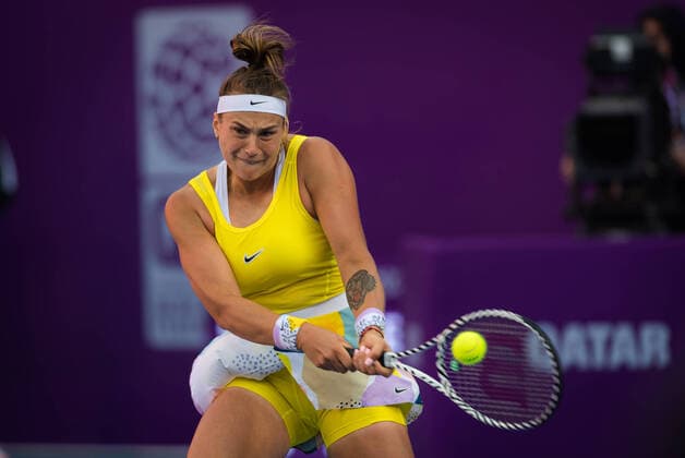 Tennis, WTA tournament in Doha