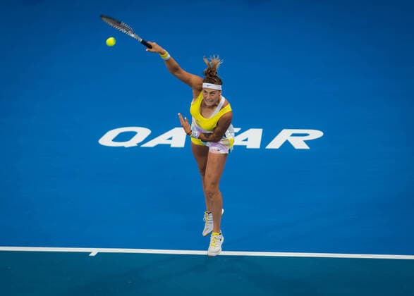 Tennis, WTA tournament in Doha