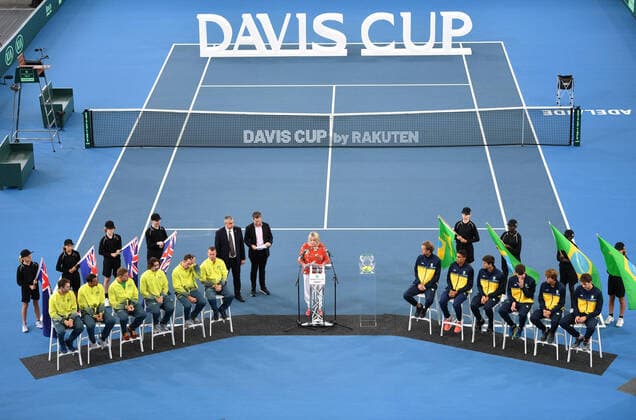 Tennis, Davis Cup, Australia - Brazil, presentation