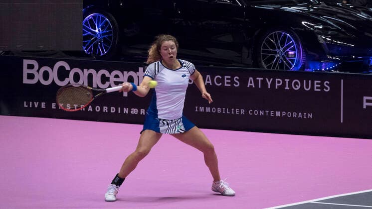 Tennis, WTA tournament in Lyon
