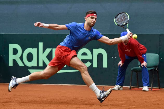 Tennis, Davis Cup, Czech Republic - Slovakia