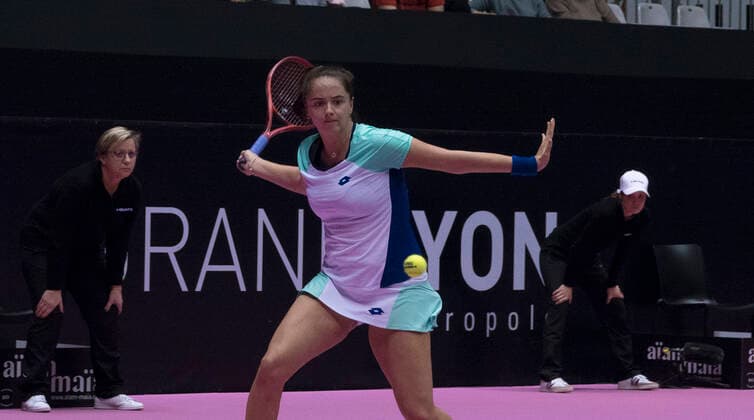 Tennis, WTA tournament in Lyon
