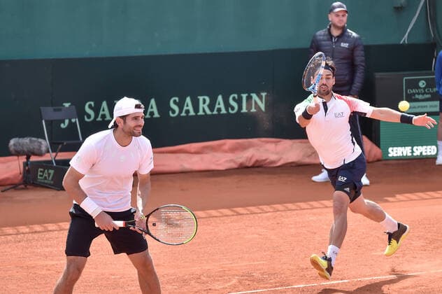 Tennis, Davis Cup, Italy - South Korea
