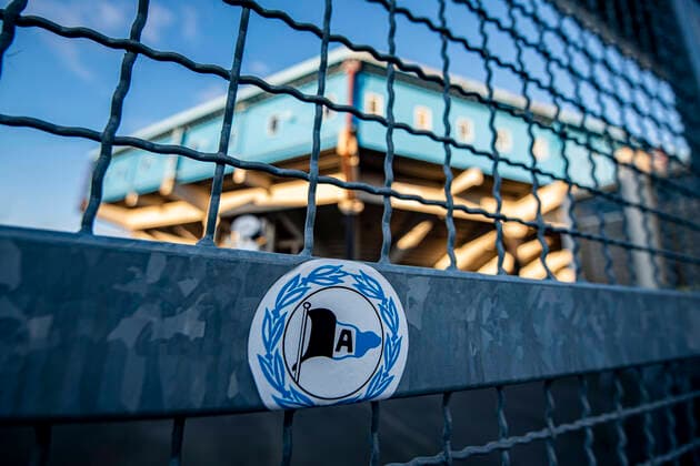Football, stadium history Arminia Bielefeld