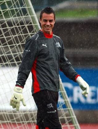 Football, training of the Swiss national team