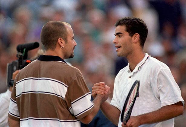 Tennis, US Open Men Final 1995, Pete Sampras - Andre Agassi