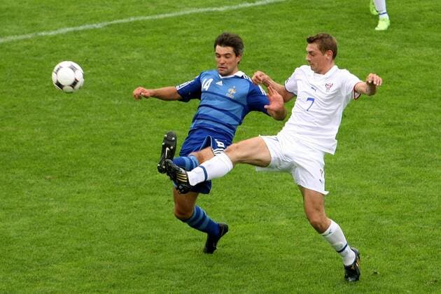Football, World Cup Qualifier, Faroe Islands - France 0:1